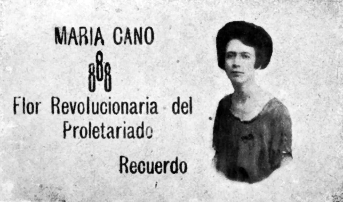 María Cano Postal